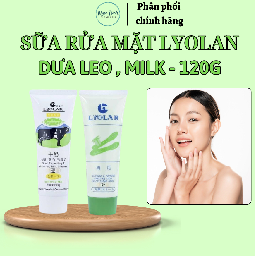Sữa Rửa Mặt BÒ & Dưa Leo Có Hạt 120g