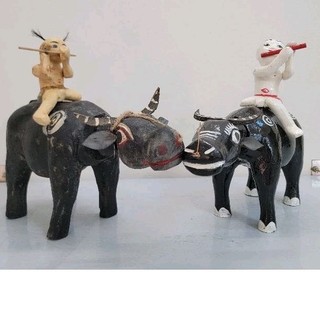 Rối nước dân gian, tinh hoa Việt - quà tặng độc đáo chú bé chăn trâu thổi sáo giáo dục cho trẻ