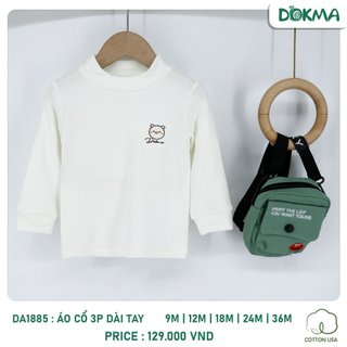 Áo cổ tròn ba phân Dokma(9-36M)