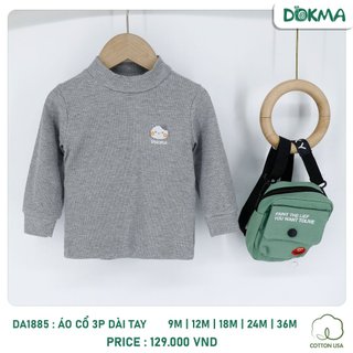 Áo cổ tròn ba phân Dokma(9-36M)