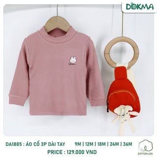Áo cổ tròn ba phân Dokma(9-36M)
