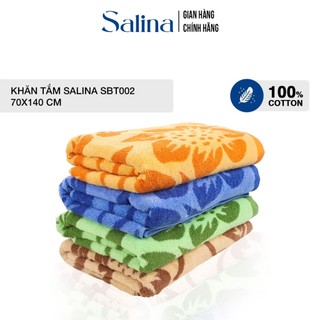 Khăn mặt cotton Salina thấm hút mồ hôi tốt, dệt lỗ tổ ong tạo độ thoáng khí, thấm hút cực tốt SBT002