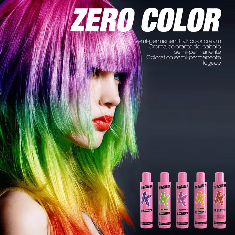 Màu phủ bóng không pha oxy Zero Keraliss 150ml