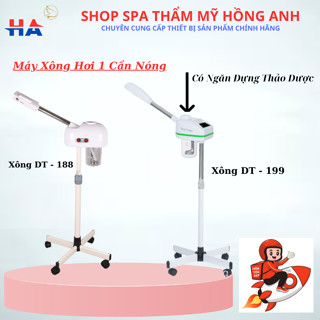 Máy Xông Hơi 1 Cần Nóng | Máy Xông Mặt DT-188 DT-199 Chính Hãng, Bảo Hành 12 Tháng.