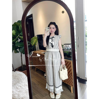 Set thô boi kẻ đính nơ cánh tiên nđ
