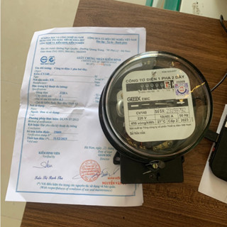 Công Tơ Điện 1 Pha 2 Dây EMIC Có Giấy Kiểm Định Chính Quy Bảo Hành 1 Năm