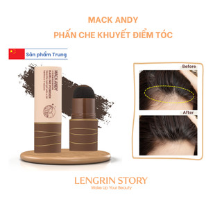 Phấn che hói tóc mack andy che khuyết điểm tóc phủ bột chống thấm mồ hôi, màu sắc tự nhiên