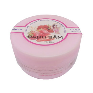 Kem tẩy tế bào chết, Trắng da toàn thân Z14 BẠCH SÂM - 250g màu Hồng