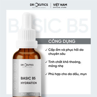 Tinh Chất Cấp Ẩm, Phục Hồi Da DrCeutics Basic B5 Hydration 30g