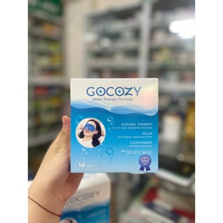 Miếng Chườm Ấm Mắt Gocozy - Miếng Che Mắt Chườm Ấm, Giảm Khô Mắt, Mỏi Mắt (hộp 10 miếng)