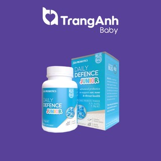 Men vi sinh tai mũi họng BLIS PROBIOTICS DAILY DEFENCE giúp tăng đề kháng mũi họng cho bé