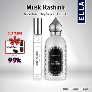 Nước Hoa Unisex Chính Hãng ELLA PERFUME Musk Kasshmir - (10ml / 20ml / 30ml) - Hương thơm Hiện Đại, Quyến Rũ, Tinh Tế