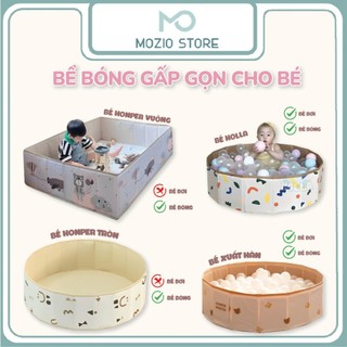 Bể bóng Holla Barrot Honper gấp gọn cho bé quây bóng cho bé chơi chính hãng Mozio