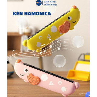 Đồ chơi cho bé, Đồ chơi kèn hamonica 16 lỗ, đồ chơi âm nhạc cho bé trai, bé gái