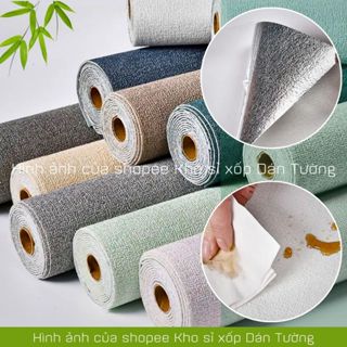 2.8 Mét Cuộn Xốp Dán Tường 3D Kích Thước 50cm x 280cm Cách Nhiệt, Xốp Dán Tường Giả Gạch 3D