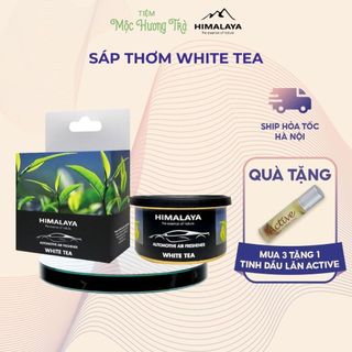 Sáp thơm xe ô tô Himalaya White Tea 45g cao cấp chính hãng, hương trà trắng tươi mát tỉnh táo