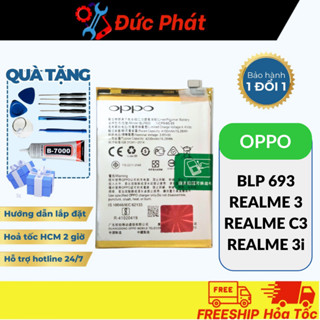  PIN THAY THẾ OPPO BLP 693   REALME 3   REALME C3   REALME 3i  TẶNG KÈM KEO VÀ TOOLS SỬA  