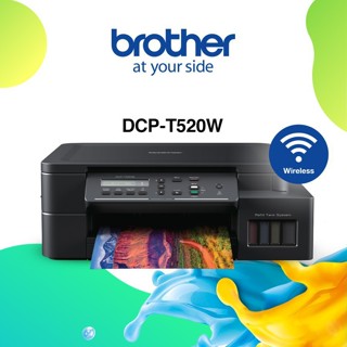Máy in phun màu đa năng Brother DCP-T520W (A4/A5/A6 Copy/ Scan/ USB/ WIFI) - Hàng chính hãng Brother