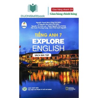 Sách bài tập Tiếng Anh 7 Cánh Diều - Explore English