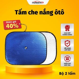 Tấm che nắng ô tô chống tia uv miếng xốp che nắng cửa ô tô tấm che nắng cửa kính ô tô - chungauto