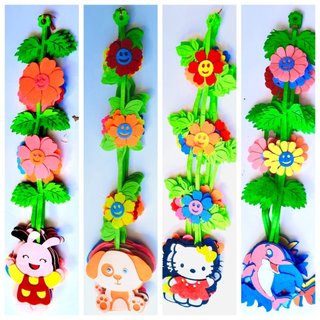Rèm nỉ treo cửa hình Đoremon