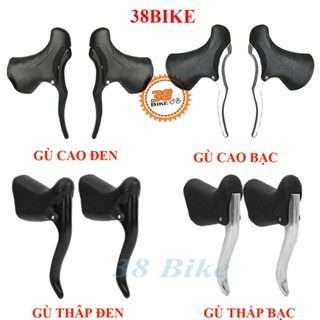 Tay thắng GÙ cho ghi đông tay cong xe đạp