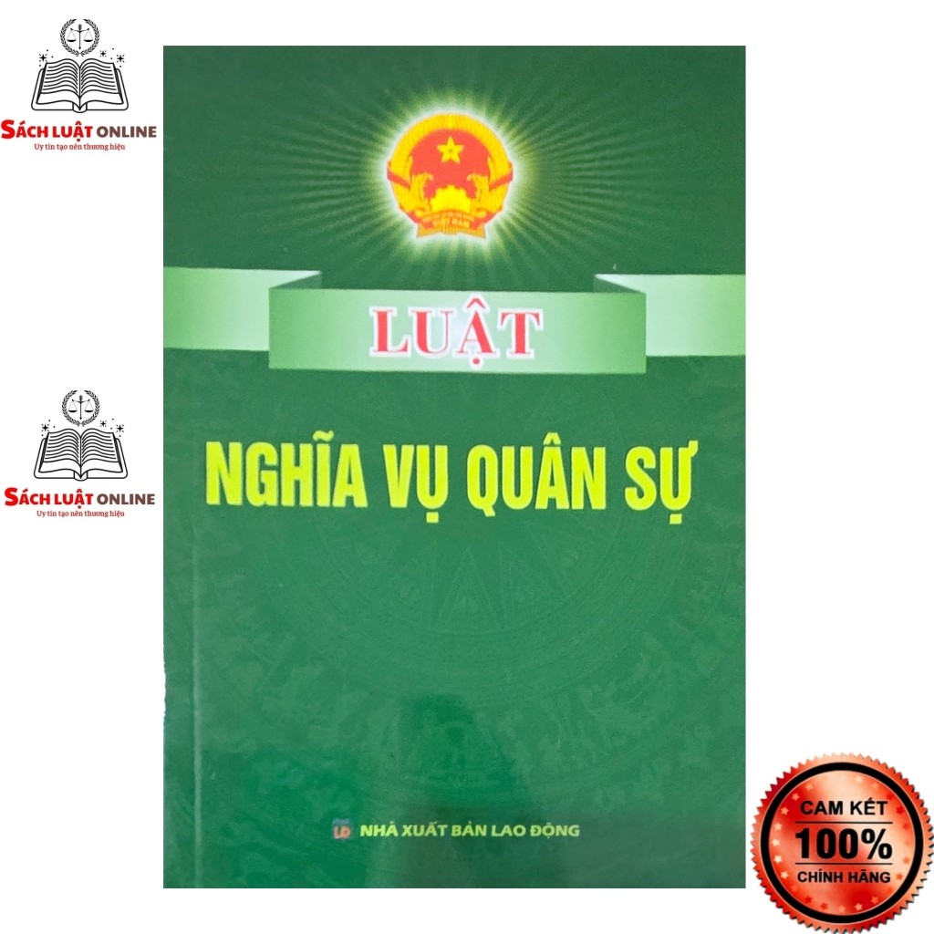 Sách LV1 - Luật nghĩa vụ quân sự (NXB Lao động)