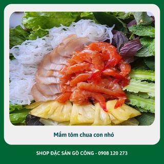 Mắm tôm chua gò công con nhỏ - shop đặc sản gò công