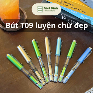 [Khắc tên] Bút T09 ngòi mài, ngòi lá tre luyện chữ đẹp, có thể khắc tên