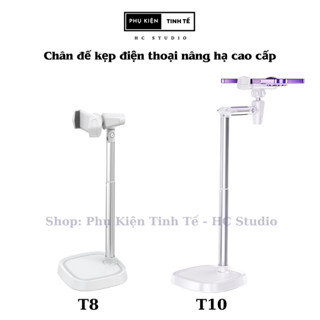 Giá đỡ điện thoại chân để kẹp điện thoại quay video livestream nâng hạ chiều cao thân nhôm Phụ Kiện Tinh Tế