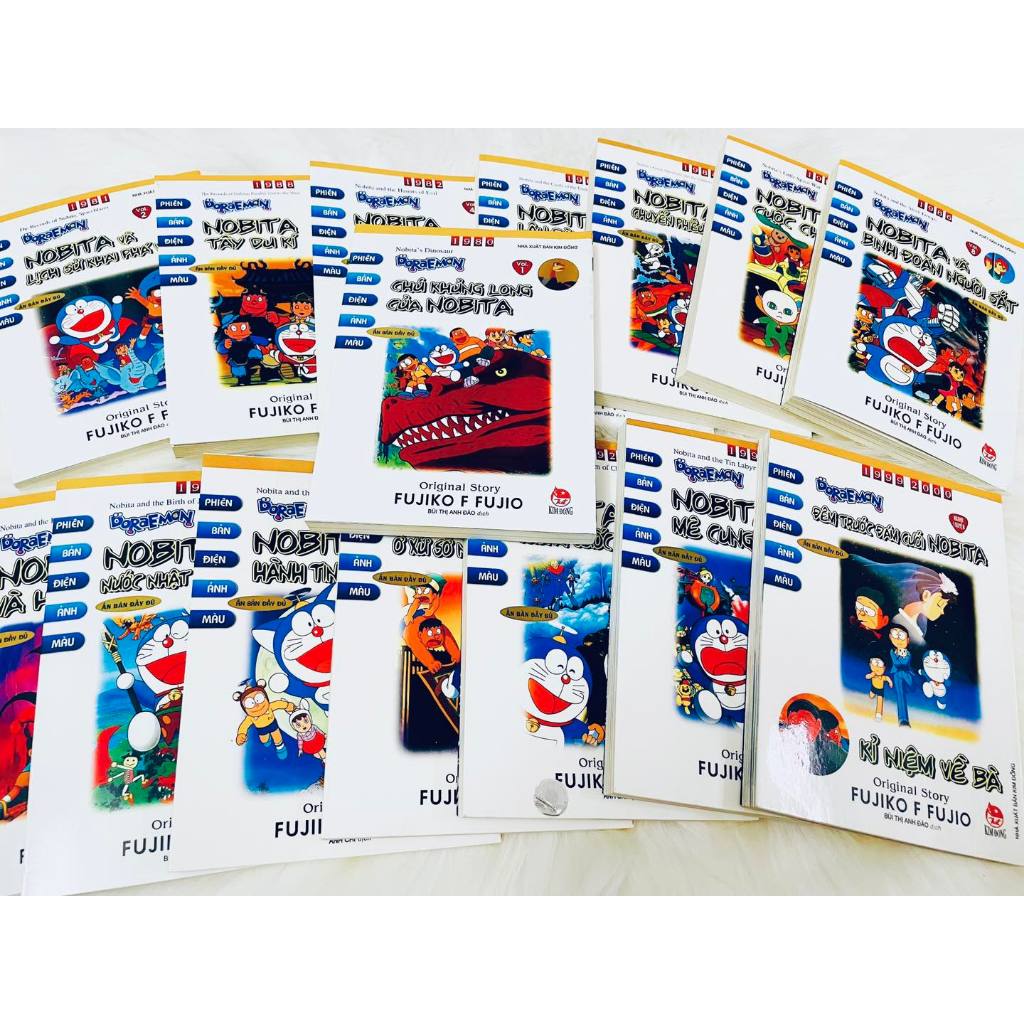 Truyện tranh Doraemon - Phiên bản điện ảnh màu full 14 tập (Chang Book)