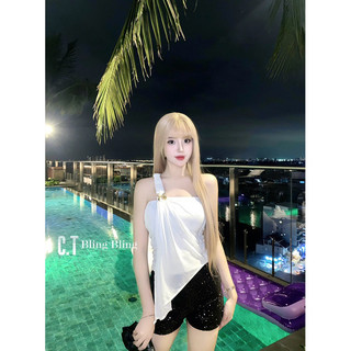 Đầm body cúp ngực chéo vai sexy slay diện tiệc bar a19