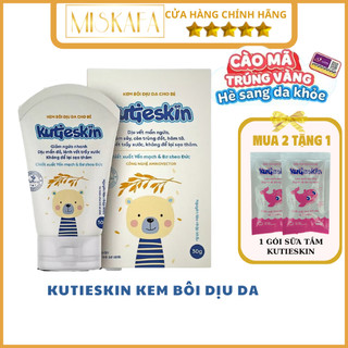 KUTIESKIN Kem bôi dịu da, mẩn ngứa cho da bé sơ sinh và trẻ nhỏ bị rôm sảy muỗi đốt côn trùng cắn
