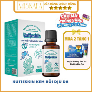 Tinh dầu đuổi muỗi Kutieskin, Tinh dầu Bạch đàn chanh tự nhiên Kutieskin 30ml đuổi muỗi, côn trùng