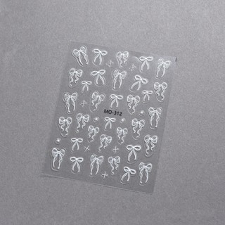 Sticker dán móng nơ hot trend ( nhiều mẫu)