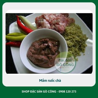 Combo 3 hủ mắm ruốc chà Gò Công nguyên chất hủ 250gr