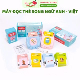 Máy đọc thẻ flashcard tiếng anh việt song ngữ 224 từ vựng kennen