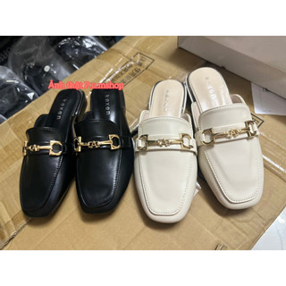 Sục nữ gót vuông da mềm có bigsize