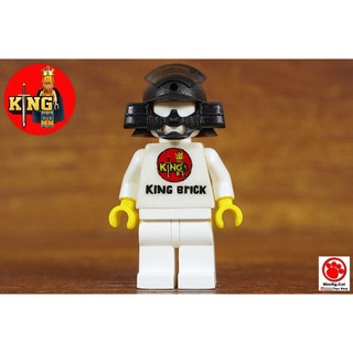 Minifig.Cat Samurai Headgear (A) Black Phụ kiện LEGO