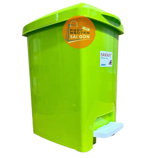 Thùng rác đạp chân cao cấp Sawady 10L - nhựa Thái Lan