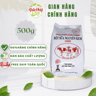 Bột sữa nguyên kem canxi 500gram - sữa 2 con bò đỏ