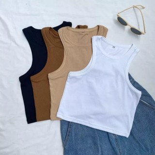 Áo ba lỗ nữ cotton, áo ba lỗ nữ croptop, áo ba lỗ nữ free size dáng dài thường co giãn mạnh