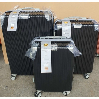 Vali bo góc Du Lịch Thời Trang Cao Cấp Vân Sọc có khuy móc đồ  Nhựa PC/ ABS Bền Bỉ Nhiều Size chống va đập trầy xước