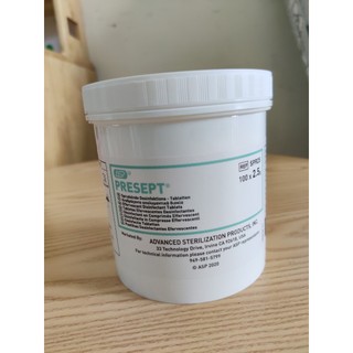 Viên sát khuẩn presept 2.5 gr hộp 100 viên