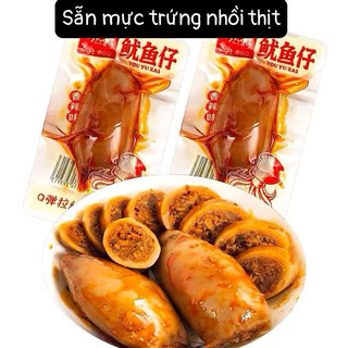 1 con mực trứng nhồi thịt ăn liền hàng tẩm vị sẵn 30gr/con