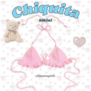 𝓒𝓱𝓲𝓺𝓾𝓲𝓽𝓪 𝓫𝓲𝓴𝓲𝓷𝓲🦢áo phối viền bèo coquette vibe💋