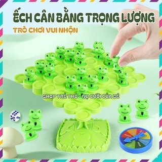 Đồ chơi Ếch cân bằng vui nhộn cho 2-4 người chơi rèn luyện tư duy và sự khéo léo cho bé phát triển toàn diện