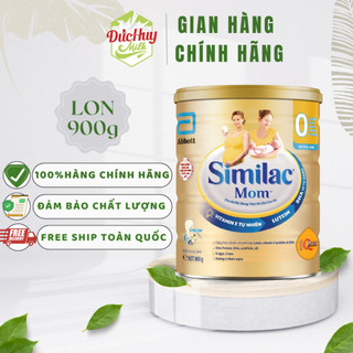 Sữa bột abbott similac mom iq hương vani/hương dâu lon 400g_900g