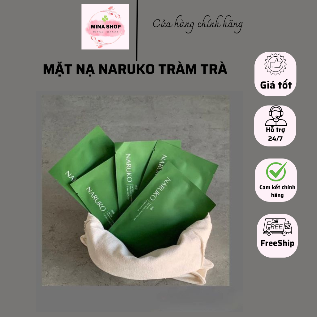 MẶT NẠ NARUKO TRÀM TRÀ