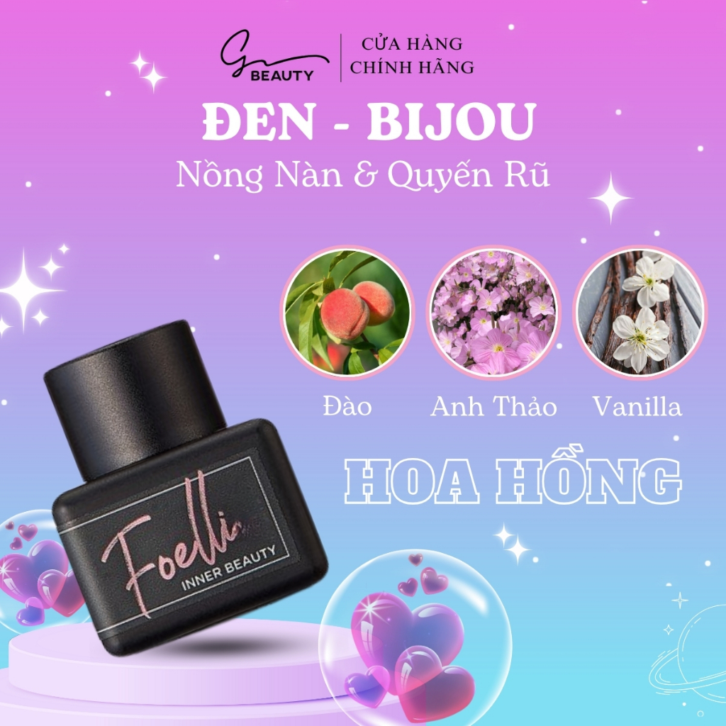 Nước hoa vùng kín G Beauty, xịt thơm vùng kín nước hoa cô bé, giảm mùi hôi nấm ngứa dầu thơm 5ml